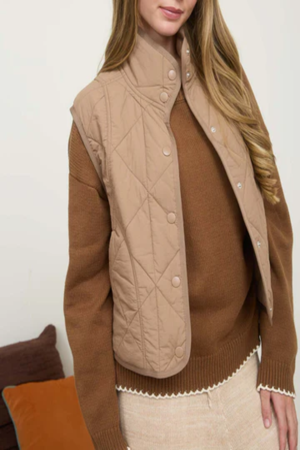 Lake Run Quilted Puffer Vest