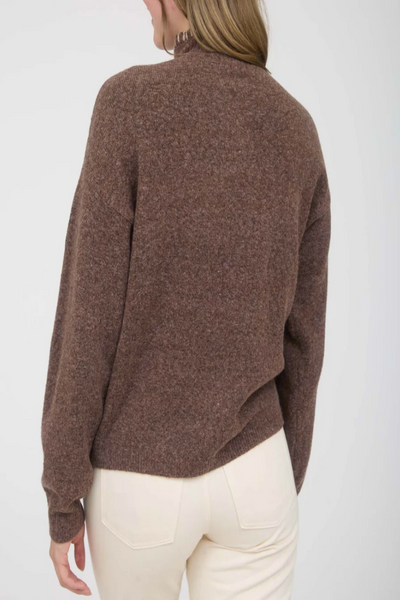 I Wish Floral Embroidery Knit Sweater