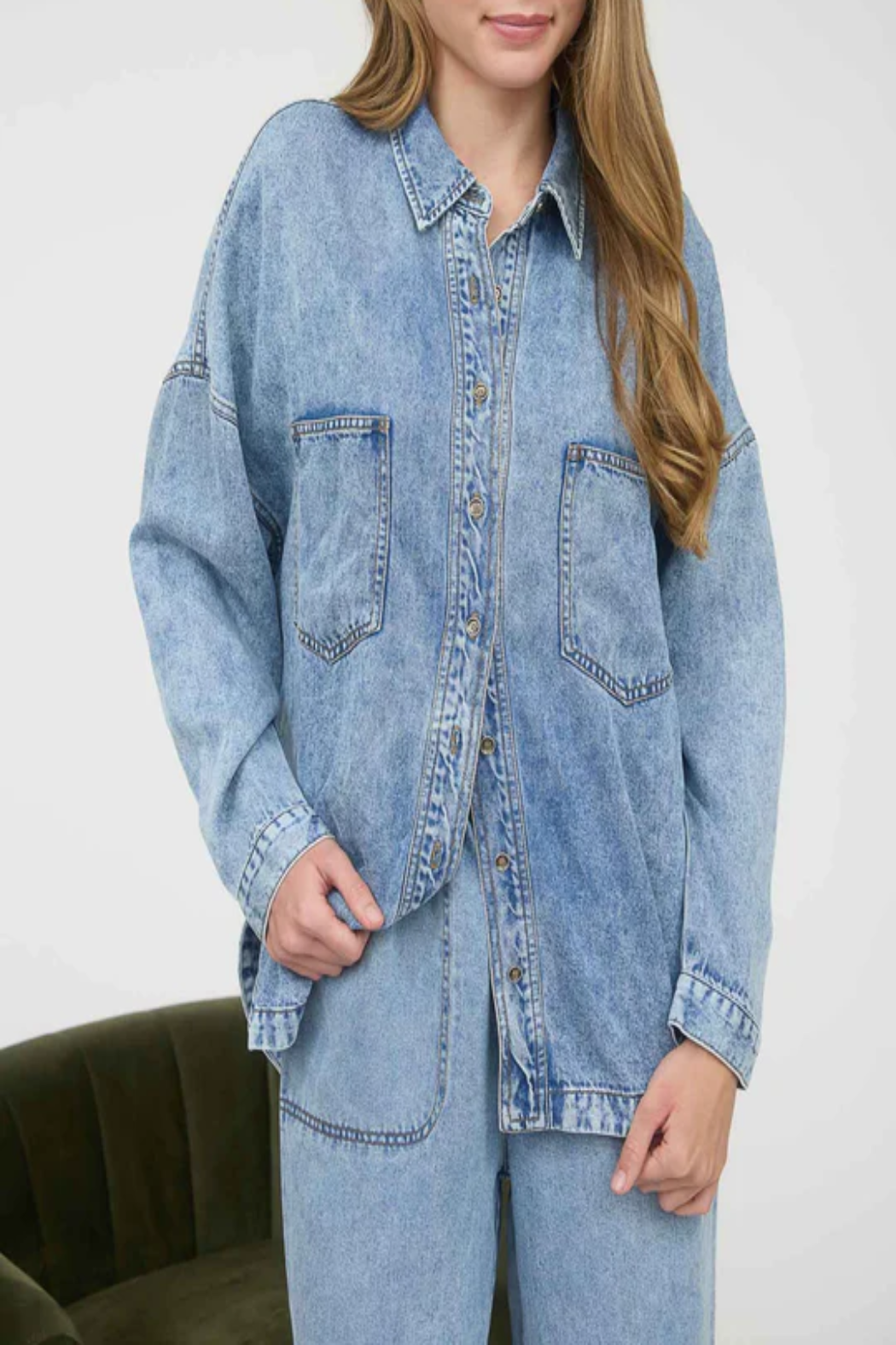 Woodland Washed Chambray Shirt