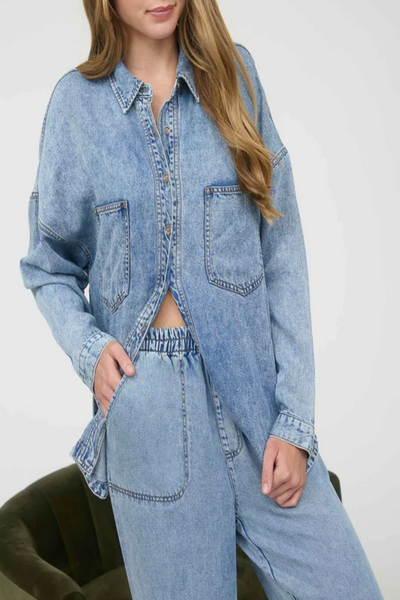Woodland Washed Chambray Shirt