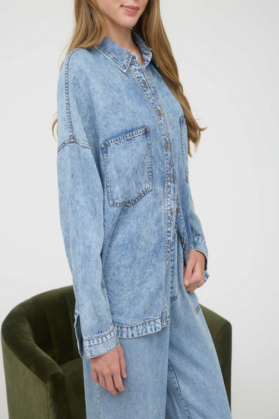 Woodland Washed Chambray Shirt