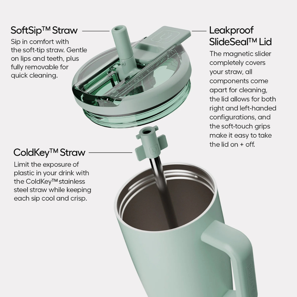 BrüMate Ear Flip 30oz Leakproof Tumbler