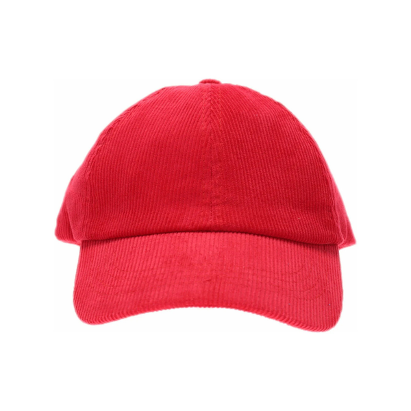 C.C Corduroy Criss Cross High Pony Ball Cap