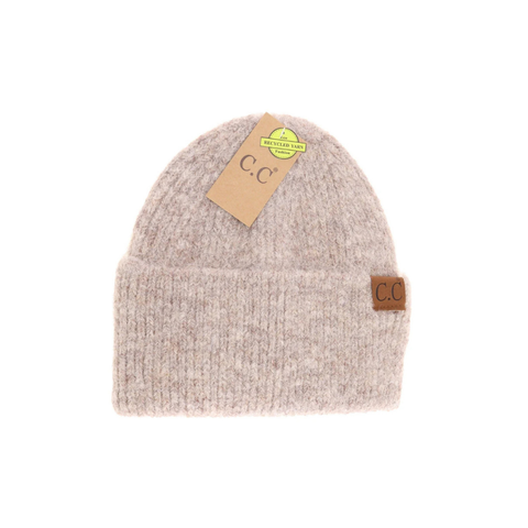 C.C Mohair Wide Cuff Beanie
