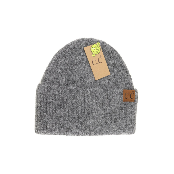 C.C Mohair Wide Cuff Beanie