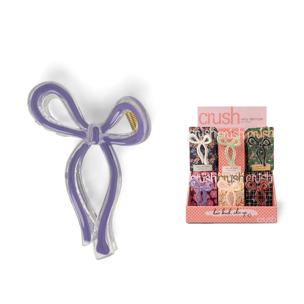 Very Demure Bow Hair Clip