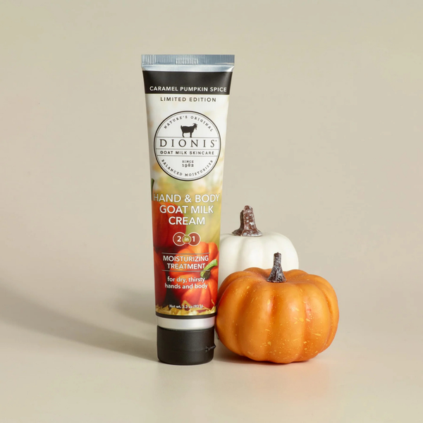 Caramel Pumpkin Spice 3.3oz. Goat Milk Hand & Body Cream