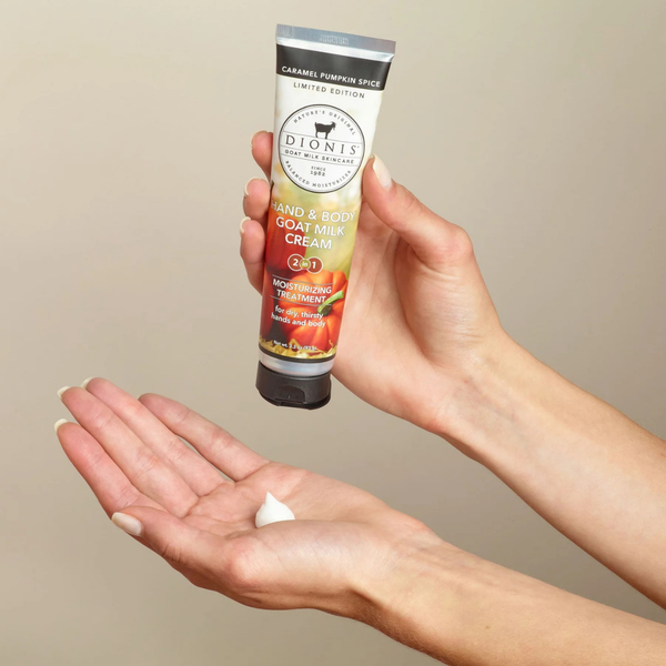 Caramel Pumpkin Spice 3.3oz. Goat Milk Hand & Body Cream