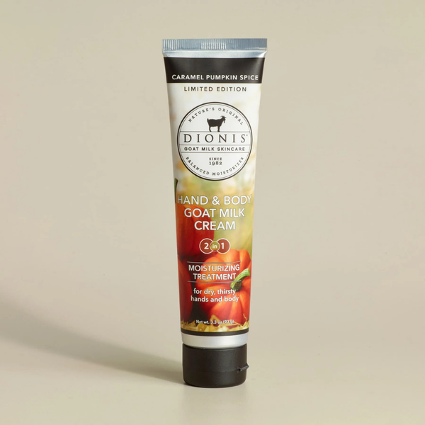 Caramel Pumpkin Spice 3.3oz. Goat Milk Hand & Body Cream