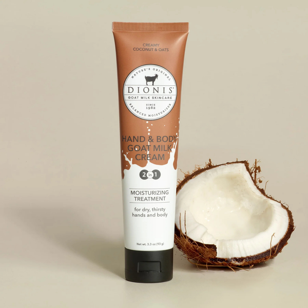 Creamy Coconut & Oats 3.3z Goat Milk Hand & Body Cream