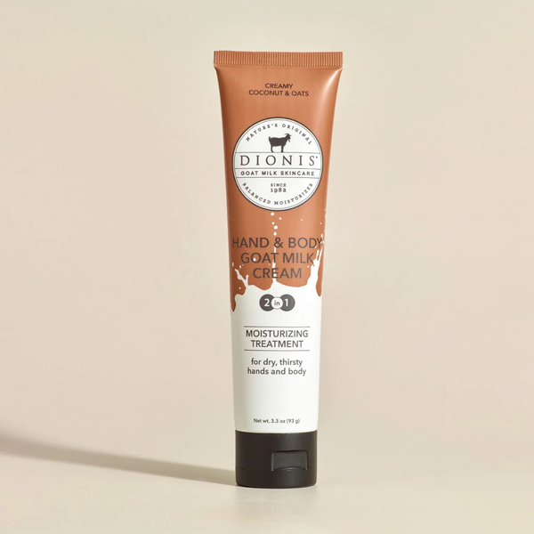 Creamy Coconut & Oats 3.3z Goat Milk Hand & Body Cream