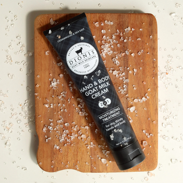 Cedarwood & Sea Salt 3.3oz Goat Milk Hand & Body Cream