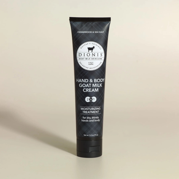 Cedarwood & Sea Salt 3.3oz Goat Milk Hand & Body Cream