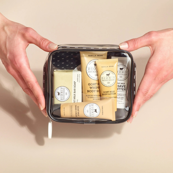 Dionis Vanilla Bean Goat Milk Travel Kit
