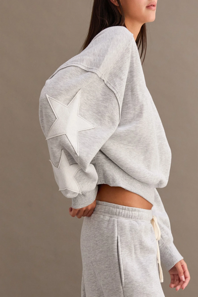 Starstruck Star Patch Sweatshirt