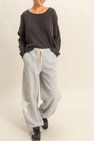 Stargazing Star Patch Joggers