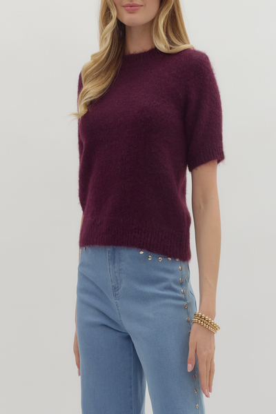 Collecting Memories Fuzzy Sweater Top