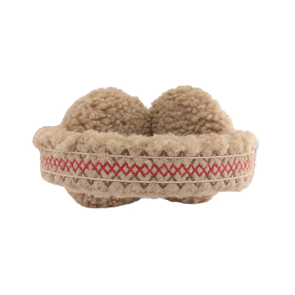 C.C Embroidered Sherpa Earmuff