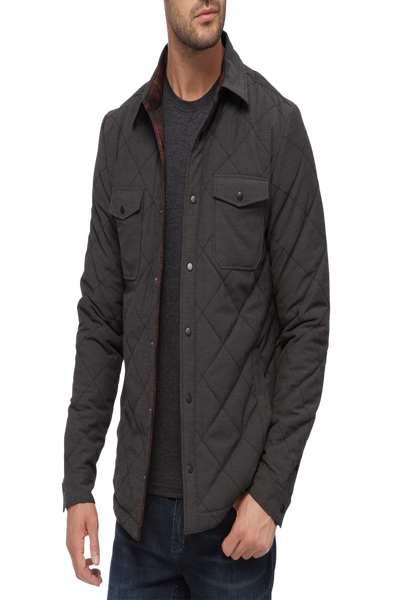 Chapin Flannel-Lined Quilted Jacket