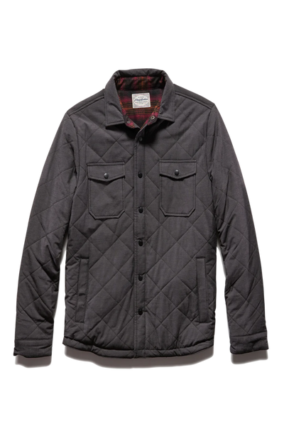 Chapin Flannel-Lined Quilted Jacket