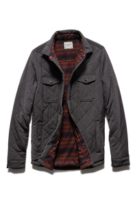 Chapin Flannel-Lined Quilted Jacket