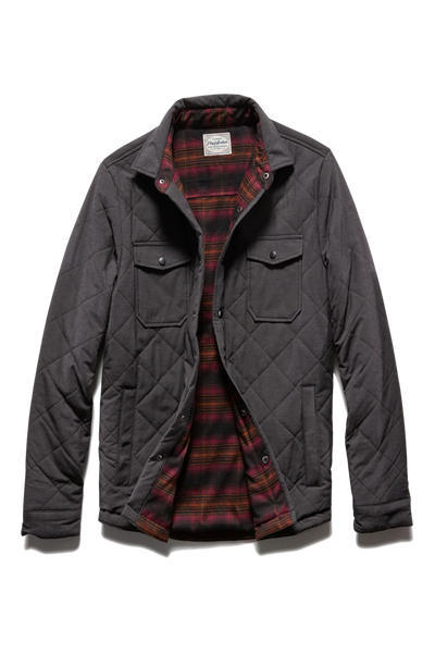 Chapin Flannel-Lined Quilted Jacket