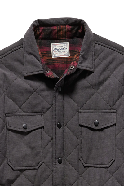 Chapin Flannel-Lined Quilted Jacket