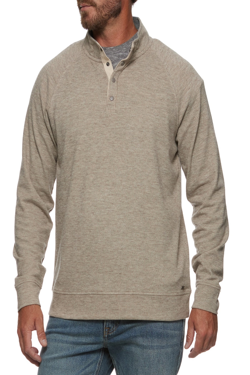 Hero Textured Stretch ¼ Snap Pullover