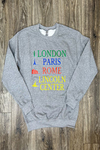 Famous Cities Sweatshirt