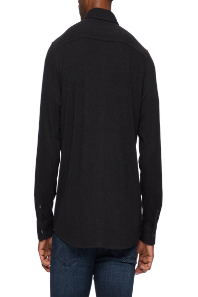 Flag & Anthem Hero Solid Twill Knit Flannel Shirt