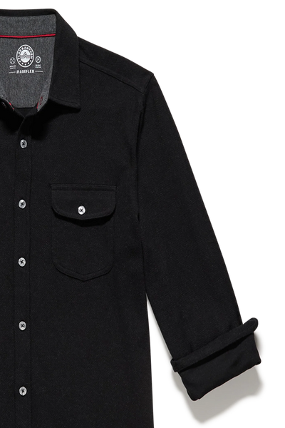 Flag & Anthem Hero Solid Twill Knit Flannel Shirt