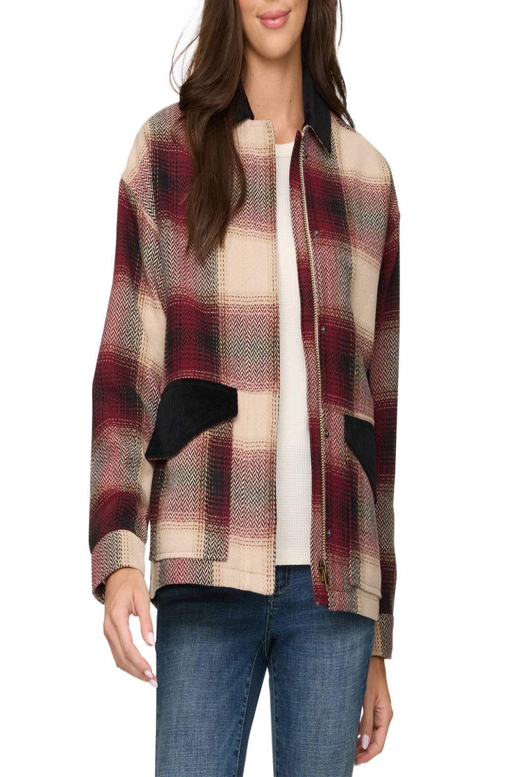 Flag & Anthem Blakely Plaid Chore Jacket