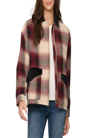 Flag & Anthem Blakely Plaid Chore Jacket