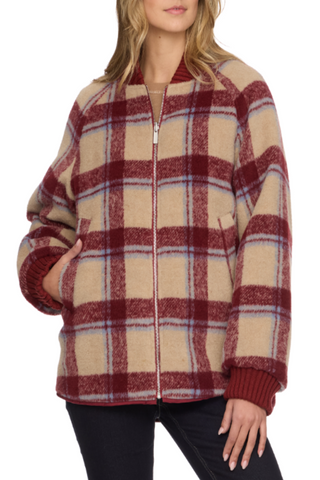 Flag & Anthem Anniston Reversible Quilted Bomber Jacket