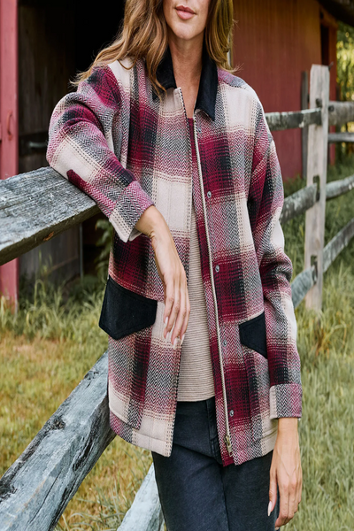 Flag & Anthem Blakely Plaid Chore Jacket