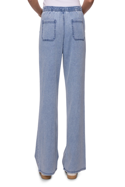 Bluffton Wide Leg Pull On Pant