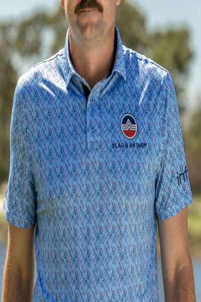 Dixon Golf Club Print Performance Polo