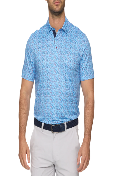Dixon Golf Club Print Performance Polo