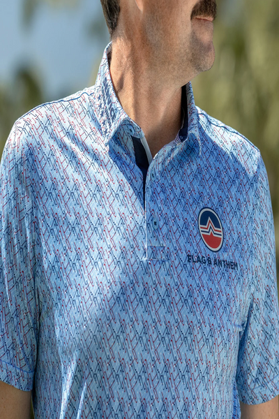 Dixon Golf Club Print Performance Polo