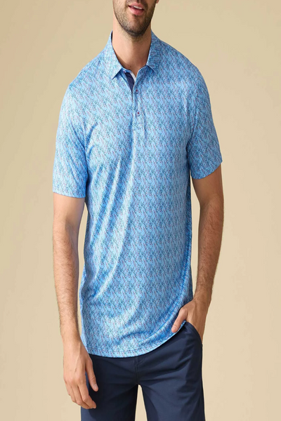 Dixon Golf Club Print Performance Polo