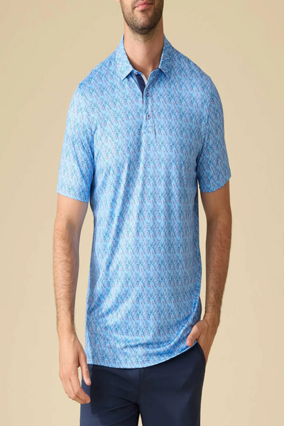 Dixon Golf Club Print Performance Polo