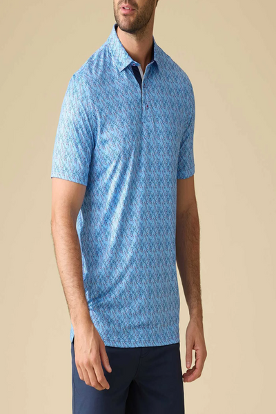 Dixon Golf Club Print Performance Polo