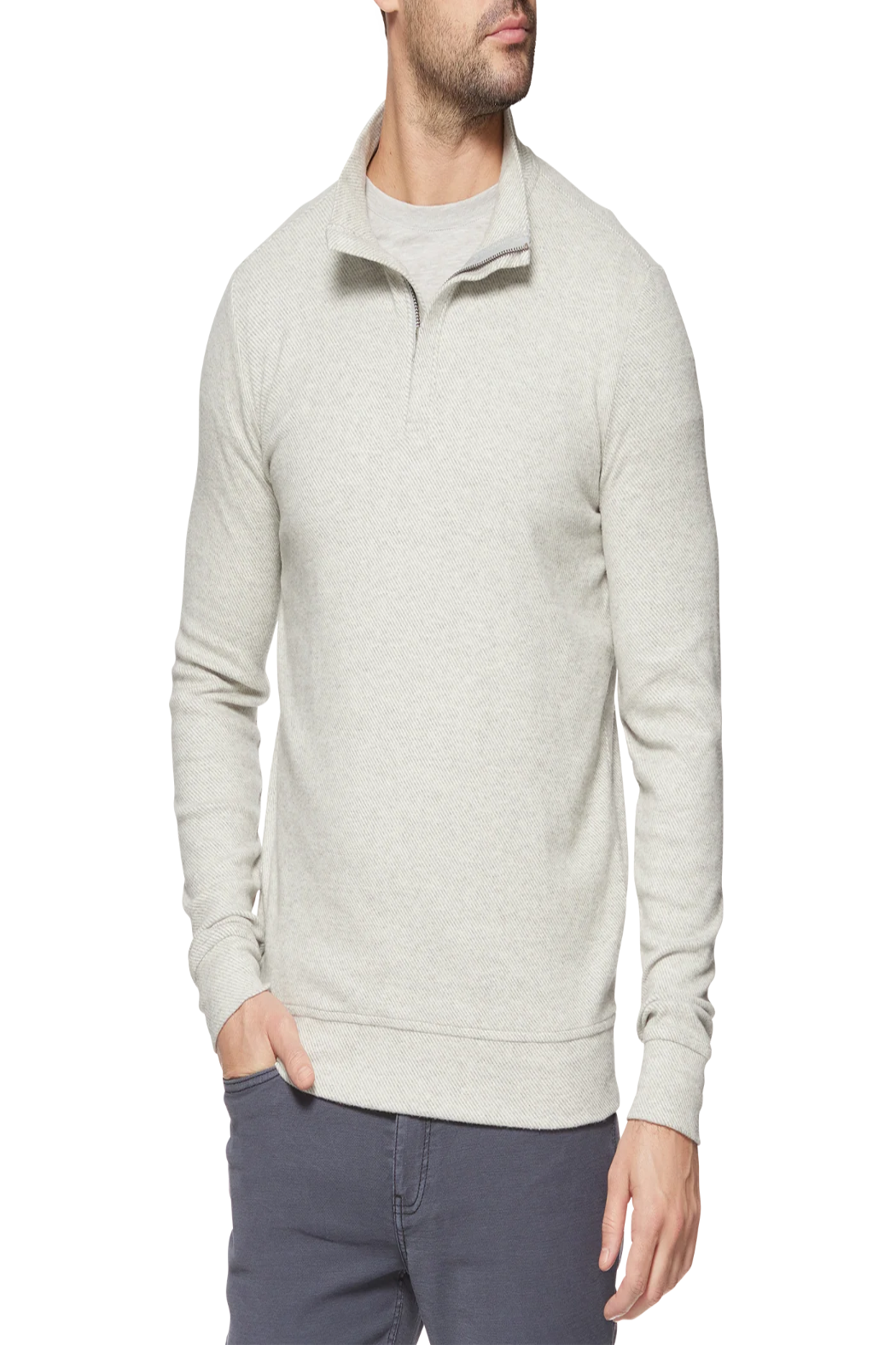Flag & Anthem Hero Solid Twill 1/4 Zip Pullover