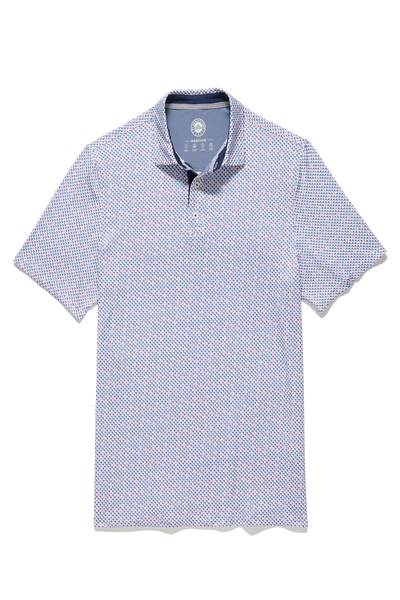 Lakewood Arrow Geo Print Performance Polo