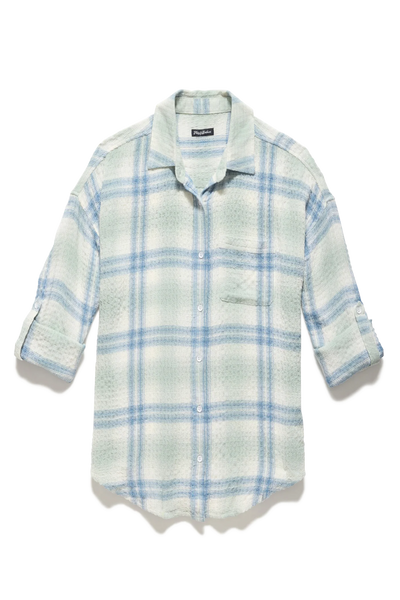 Leetonia Pucker Boyfriend Shirt