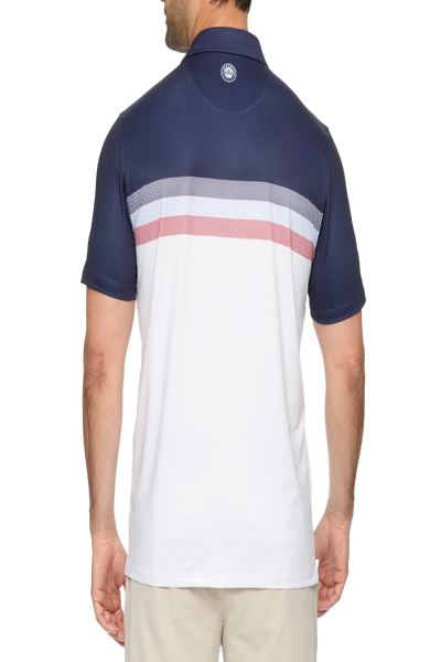 Coronado Chest Stripe Performance Polo