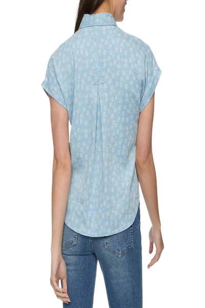 Siena Bleach Print Dolman Shirt