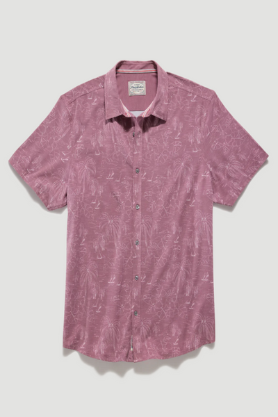 Richfield UPF Performance Tropical Print Shirt