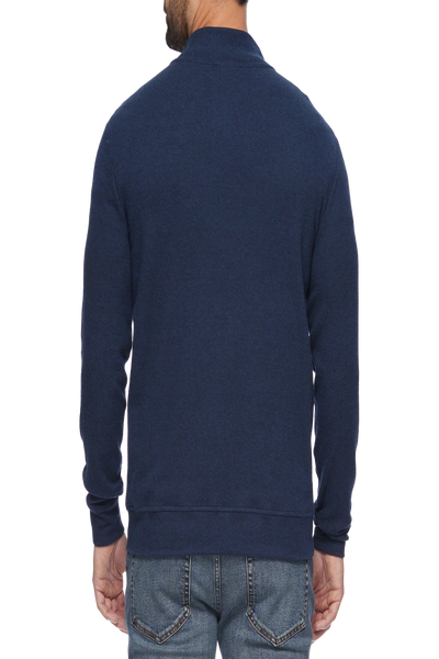 Hero Solid Twill 1/4 Zip Mock Neck