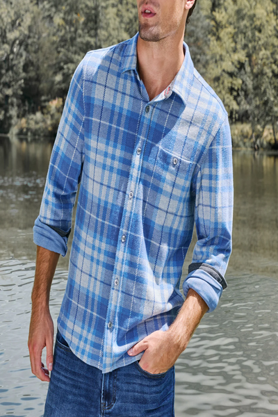Rexford Hero Knit Flannel Shirt